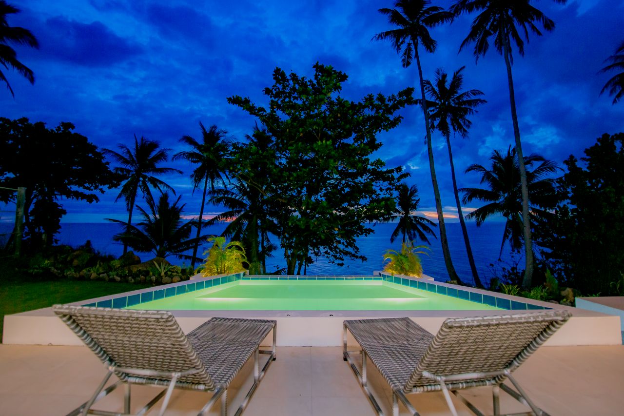 Artvilla by night_pool Artvilla by night_pool
